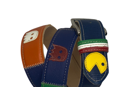 PacMan Tribute Belt - Allegria in Artisan Leather